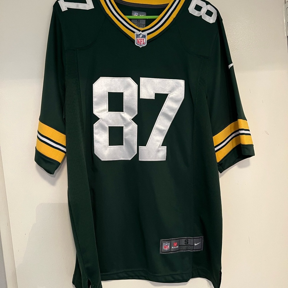 Jordy Nelson Jersey Stitched 87 size small medium Green Bay Packers